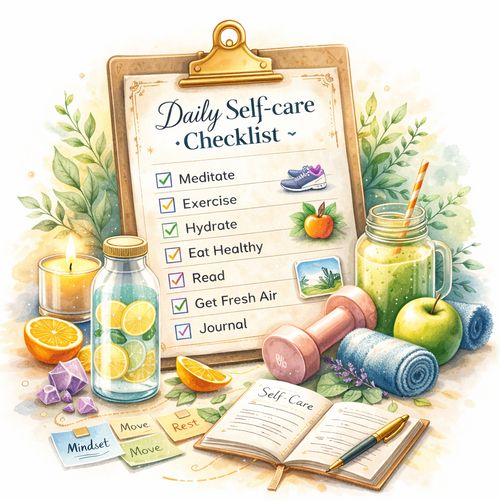 Codzienna lista self-care Babci Basi